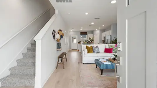 New construction Townhouse house 2530 Violet Theo Ln, Round Rock, TX 78665 plan The Wicklow - image 15
