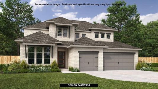 New construction Single-Family house 104 Gary Wayne Dr, Liberty Hill, TX 78642 Design 3400W- photo 0 0