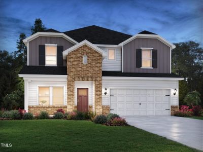 New construction Single-Family house 264 Thistle Patch Pl, Angier, NC 27501 Johnson- photo 0