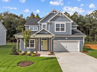 New construction Single-Family house 35 Nebbiolo Dr, Youngsville, NC 27596 Austin- photo 1 1