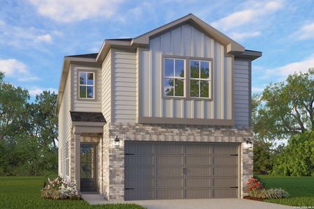 New construction Single-Family house 285 W Quill Dr, San Antonio, TX 78228 plan The Florence B - image