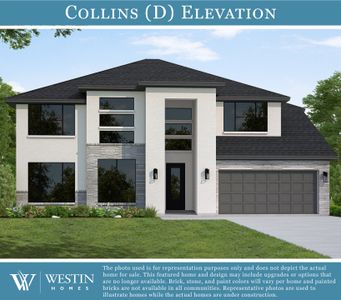 New construction Single-Family house 31514 Boulder Creek Ct, Fulshear, TX 77441 The Collins- photo 0 0