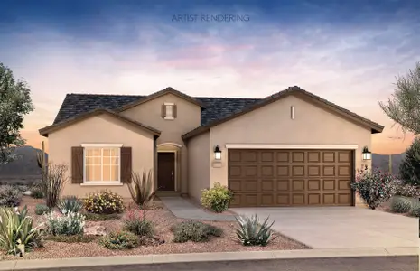 New construction Single-Family house 6590 W Ebbets Wy, Florence, AZ 85132 plan Senita - image