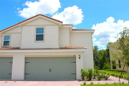 New construction Townhouse house 603 Bay Leaf Drive, Poinciana, FL 34759 Glades- photo 0