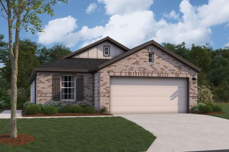 New construction Single-Family house 128 Flying Tigers Trail, Jarrell, TX 76537 Drummond- photo 0