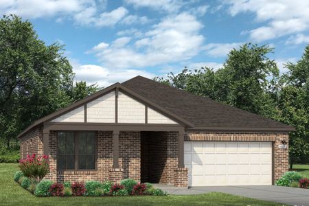 New construction Single-Family house 31310 Cass River Ln, Waller, TX 77484 plan Mustang Meadows 1657 - image