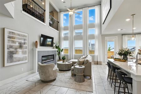 New construction Single-Family house 19104 Ariel Elena Wy, Pflugerville, TX 78660 plan Bennington 2434 S 3CG - image 12