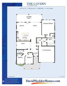 New construction Single-Family house 720 Teakmill Trl, San Marcos, TX 78666 plan The Cavern - image
