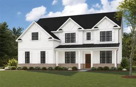 New construction Single-Family house 8565 Oak Hollow Wy, Cumming, GA 30041 plan Birch - image