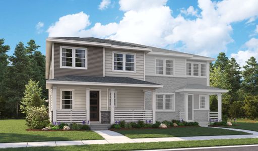 New construction Single-Family house 2821 Inkwood Cir E, Erie, CO 80516 plan Nina 3 Duo - image