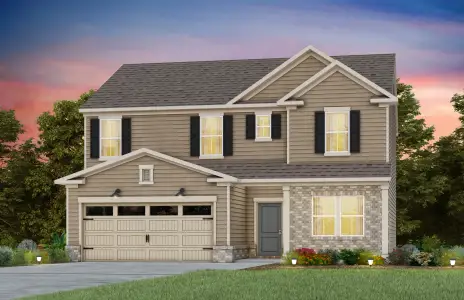 New construction Single-Family house 3804 Lillypad Ln, Monroe, NC 28110 plan Aspire - image