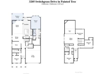 New construction Single-Family house 3205 Switchgrass Dr, McKinney, TX 75071 Waverley Plan- photo 2 2