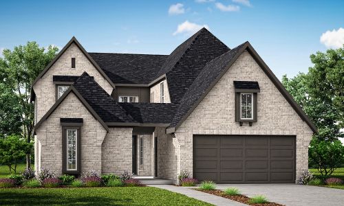 New construction Single-Family house 26206 Happy Home St, Hockley, TX 77447 plan Jubilee 50: Pozzolana - image