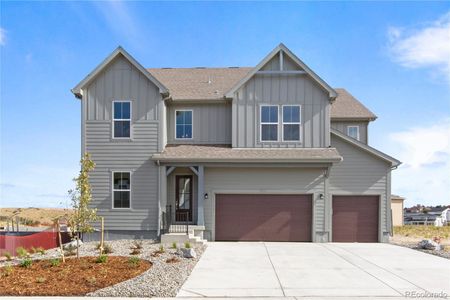 New construction Single-Family house 938 Coal Bank Trl, Castle Rock, CO 80104 plan Scenic Series - Sunset - image