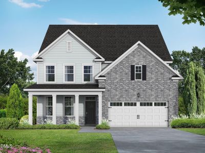 New construction Single-Family house 559 Whinfield Pl, Aberdeen, NC 28387 plan The Hickory II C - image
