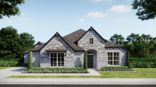 New construction Single-Family house 722 Winecup Wy, Midlothian, TX 76065 plan Concept 2199 - image