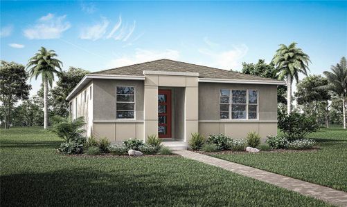 New construction Single-Family house 9528 Archway Aly, Orlando, FL 32832 plan Beverly II - image