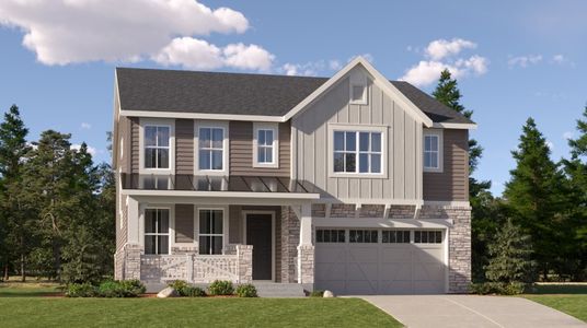 New construction Single-Family house 24701 E Baltic Pl, Aurora, CO 80018 plan Stonehaven - image