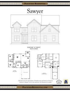 New construction Single-Family house 4640 Callan Trail, Cumming, GA 30041 Sawyer- photo 1 1