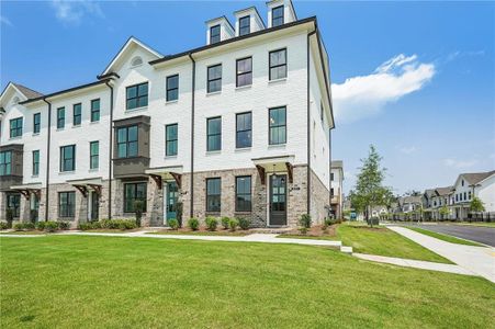 New construction Townhouse house 4201 Millcroft Pl, Unit 220, Buford, GA 30518 plan The Glendale - image