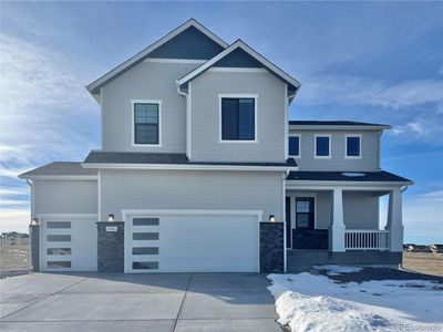 New construction Single-Family house 42984 Colonial Trl, Elizabeth, CO 80107 null- photo 0