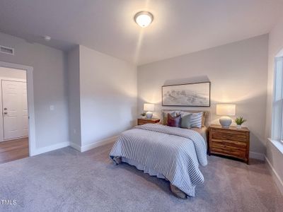 New construction Townhouse house 131 Sugar Run Dr, Unit 28, Fuquay Varina, NC 27526 The Sanford- photo 13 13