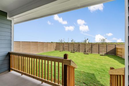 New construction Single-Family house 9700 Serene Bliss Ln, Buda, TX 78610 plan Lancaster - image