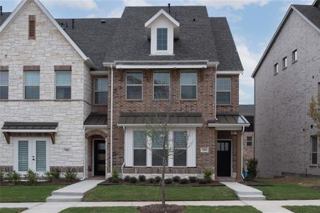 New construction Townhouse house 7860 Manilla Dr, Rowlett, TX 75088 plan Baltic - image