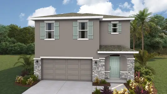 New construction Single-Family house 18144 Gander Ter, Bradenton, FL 34211 plan Robie - image