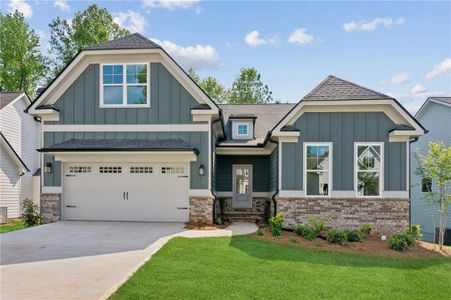 New construction Single-Family house 4306 Links Blvd, Jefferson, GA 30549 plan Summerwind  - image