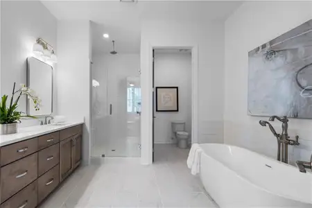 New construction Condo house 4953 Sudbrook Wy, Unit 224, Peachtree Corners, GA 30092 plan The Cascade - image