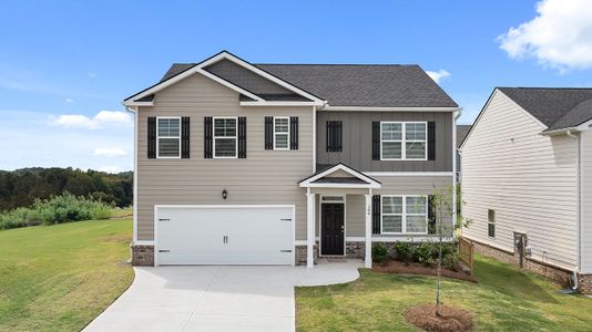 New construction Single-Family house 182 Woodbrook Trail, Newnan, GA 30265 Hayden- photo 0