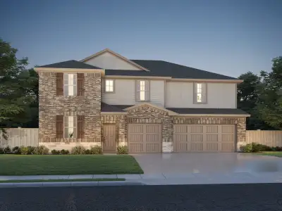 New construction Single-Family house 216 Divisadero Dr, Hutto, TX 78634 plan The Revere (570) - image