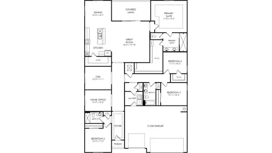 New construction Single-Family house 99 Tequesta Ct, Palm Coast, FL 32137 plan Oakhurst - image