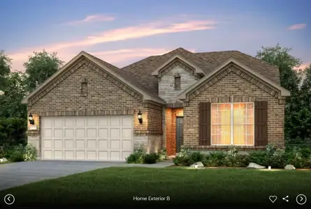 New construction Single-Family house 605 Ridge Point Dr, Georgetown, TX 78628 plan Mooreville - image
