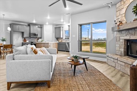 New construction Single-Family house 100 Annabel Dr, Paradise, TX 76073 plan The Aubrey - image 15