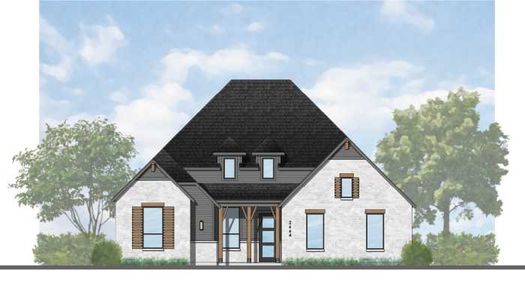 New construction Single-Family house 2711 Fawnwood Ct, Sherman, TX 75092 plan Fleetwood G Plan - image