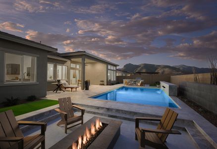 New construction Single-Family house 19986 W El Nido Ln, Buckeye, AZ 85340 plan The Sauceda - image