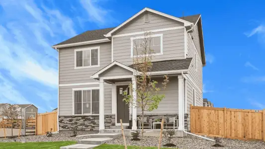 New construction Single-Family house 656 N Tempe St, Aurora, CO 80018 plan Alamosa - image
