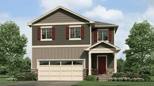 New construction Single-Family house 11743 Foraker Ln, Colorado Springs, CO 80925 plan Elm - image