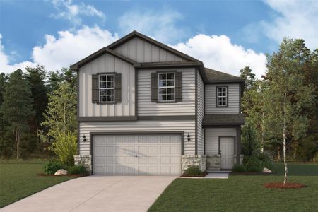 New construction Single-Family house 4011 Bay Ct, Brookshire, TX 77423 plan Silverbell - image