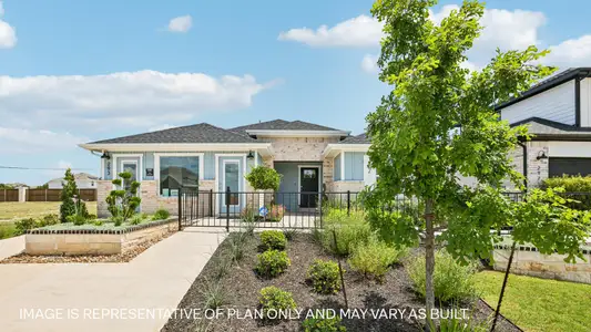 New construction Single-Family house 293 Rock Springs Dr, Marble Falls, TX 78654 plan The Denton - image