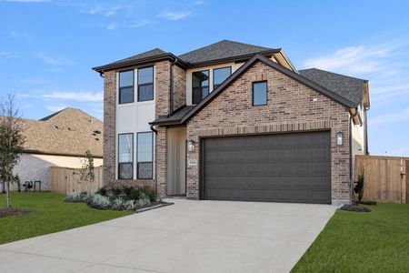 New construction Single-Family house 18811 Wild Raspberry Dr, Hockley, TX 77377 plan Sabine - image