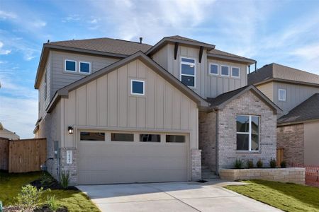 New construction Single-Family house 4341 Contrail Ln, Round Rock, TX 78665 Pleasanton- photo 0 0