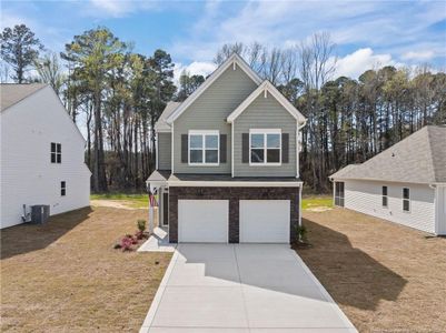 New construction Single-Family house 4542 Bunkers Bay Ln, Hope Mills, NC 28371 - image