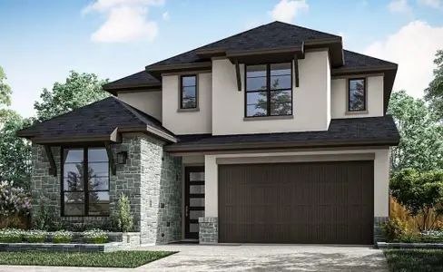 New construction Single-Family house 16506 Harmony Lea Ln, Hockley, TX 77447 plan Hawk - image