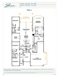New construction Single-Family house 921 Groundwater Wy, League City, TX 77546 plan 5039 Elevation D - image