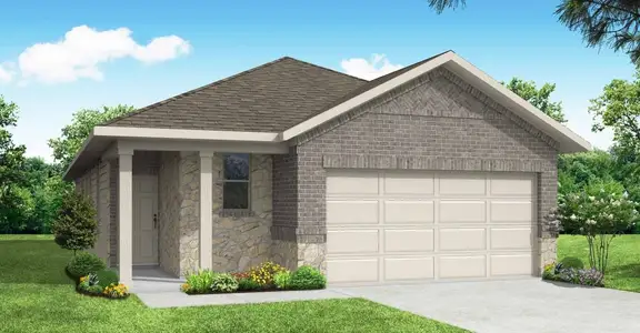 New construction Single-Family house 1713 Meadow Crest Dr, Aubrey, TX 76227 Cottonwood- photo 0