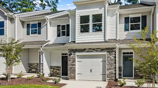 New construction Townhouse house 7426 Bourbon Briar Dr, Raleigh, NC 27604 plan Denver - image