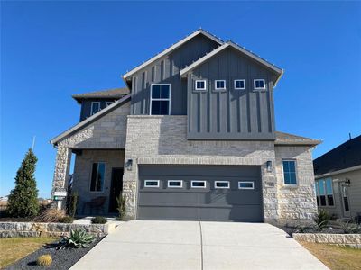 New construction Single-Family house 18501 Emu Ln, Manor, TX 78653 Stefani- photo 0